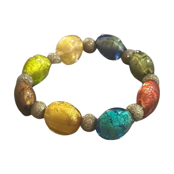 Jewelry - 🗣️ Multicolored Glass Bead Bracelet